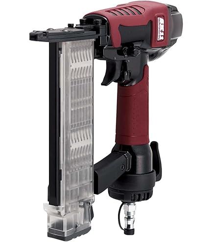 Makita - マキタ　エアータッカー　4ミリ Amazon | マキタ(Makita) 4ミリ高圧エアタッカ(赤) AT425HE